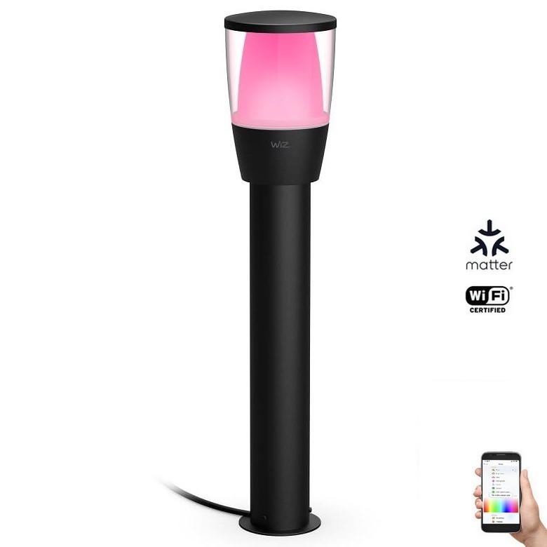 WiZ - Lampe extérieure à intensité variable RGBW ELPAS LED/4,8W/12/230V 2700-5000K IP65 Wi-Fi