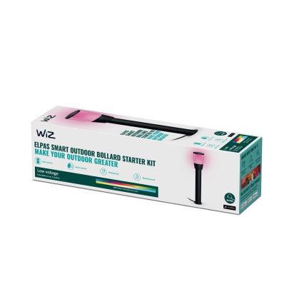 WiZ - Lampe extérieure LED RGBW dimmable ELPAS LED/4,8W/12/230V 2700-5000K IP65 Wi-Fi
