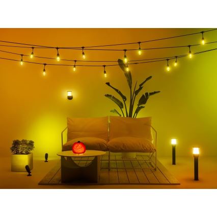 WiZ - Kit de rallonge LED RGBW À intensité variable extérieur lampe ELPAS LED/3,6W/12V 2700-5000K IP65 Wi-Fi