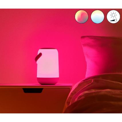 WiZ - Lampe portable LED RVBW à intensité variable MOBILE LED/13,5W/5V 2200-6500K Wi-Fi