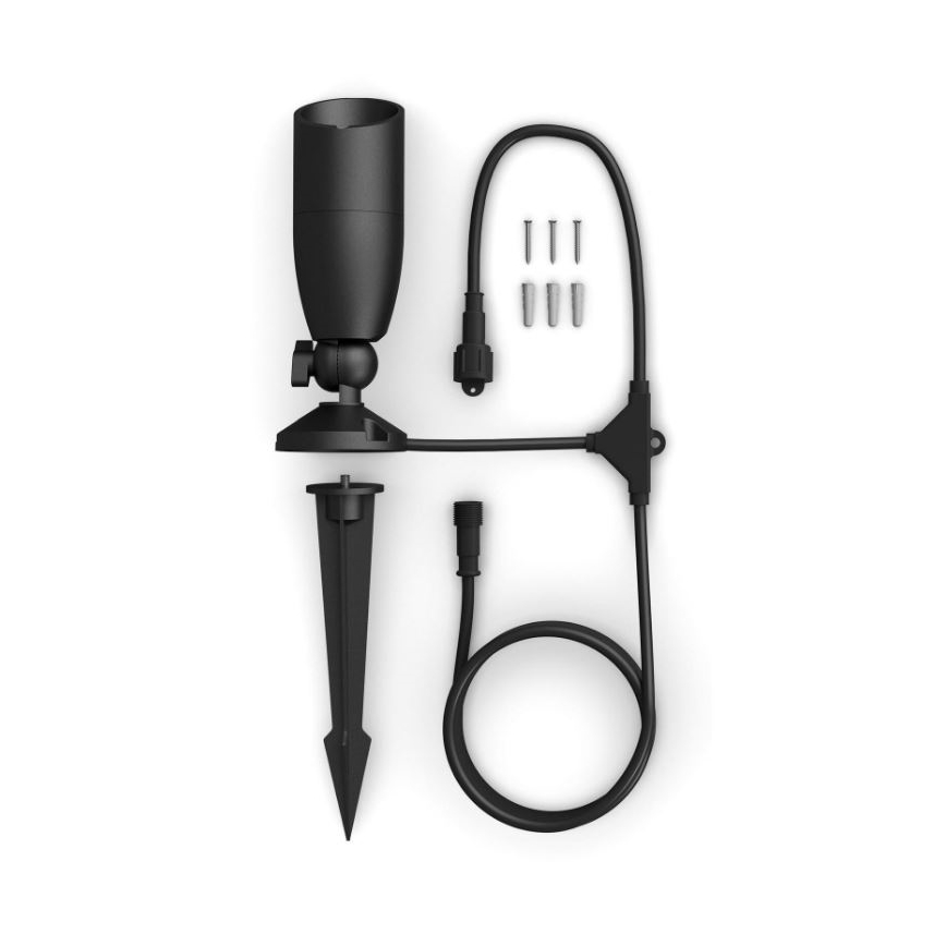 WiZ - LED RGBW Dimbare buitenspot SPOT LED/4W/12V 2700K-5000K IP65 Wi-Fi