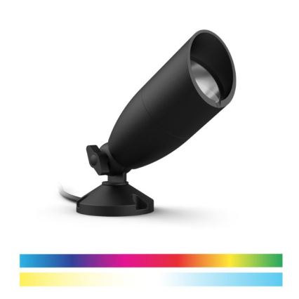 WiZ - LED RGBW Dimbare buitenspot SPOT LED/4W/12V 2700K-5000K IP65 Wi-Fi