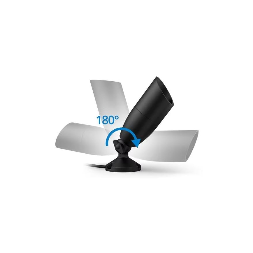 WiZ - LED RGBW Dimbare buitenspot SPOT LED/4W/12V 2700K-5000K IP65 Wi-Fi