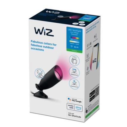 WiZ - LED RGBW Dimbare buitenspot SPOT LED/4W/12V 2700K-5000K IP65 Wi-Fi