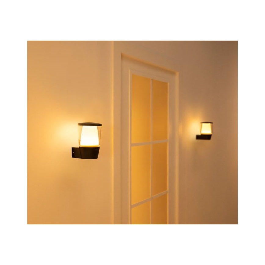 WiZ - LED RGBW Dimbare buitenwandlamp ELPAS LED/8,5W/230V 2700–5000K IP44 Wi-Fi