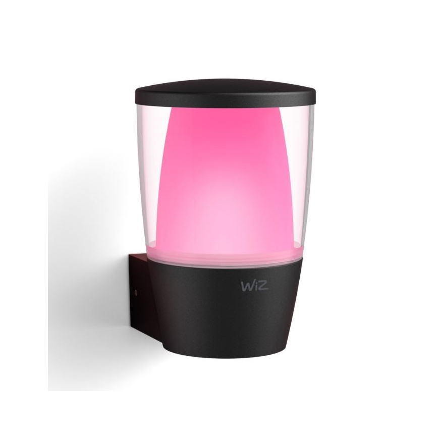 WiZ - LED RGBW Dimbare buitenwandlamp ELPAS LED/8,5W/230V 2700–5000K IP44 Wi-Fi