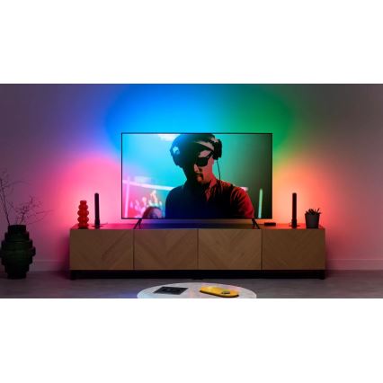 WiZ - Kit 2x luminaires LED RGBIC dimmables GRADIENT LED/8,2W/230V 2700-6500K Wi-Fi