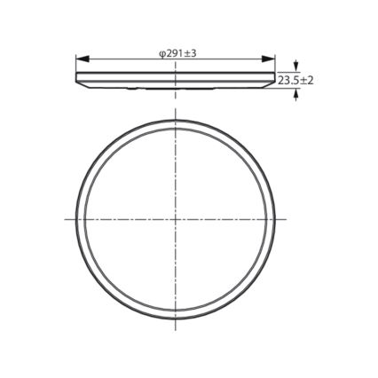 WiZ - Plafonnier LED à intensité variable SUPERSLIM LED/16W/230V 2700-6500K Wi-Fi blanc