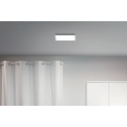 WiZ - Plafonnier LED à intensité variable SUPERSLIM LED/12W/230V 2700-6500K Wi-Fi blanc