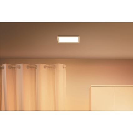 WiZ - Plafonnier LED à intensité variable SUPERSLIM LED/12W/230V 2700-6500K Wi-Fi blanc