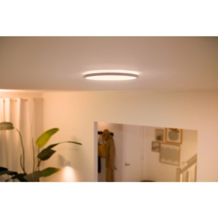 WiZ - Plafonnier LED à intensité variable SUPERSLIM LED/32W/230V 2700-6500K Wi-Fi blanc