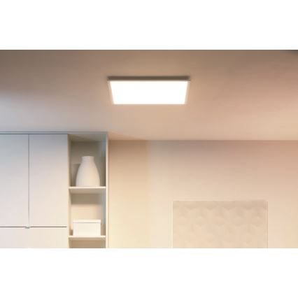 WiZ - Plafonnier LED à intensité variable SUPERSLIM LED/36W/230V 2700-6500K Wi-Fi blanc