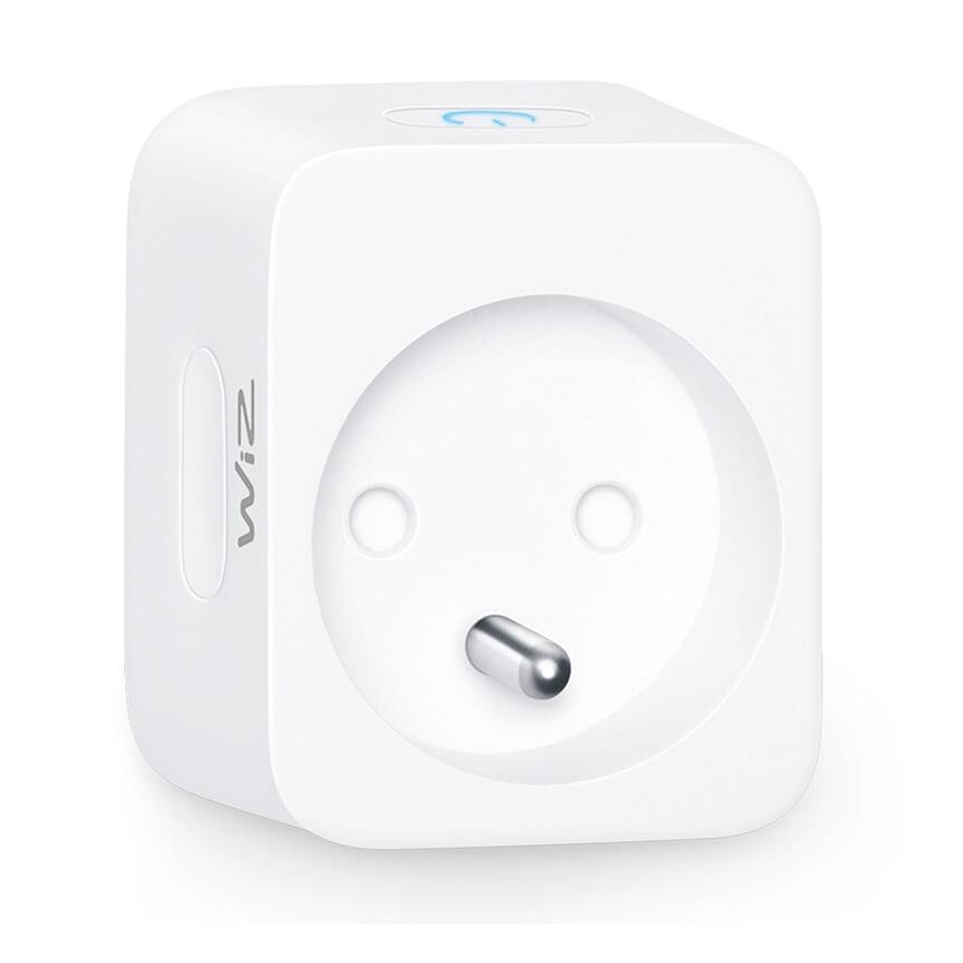 WiZ - Prise connectée E 2300W + compteur d'énergie Wi-Fi