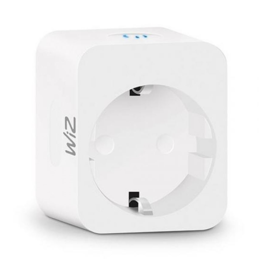 WiZ - Prise connectée F 2300W Wi-Fi SCHUKO