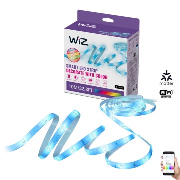 WiZ - Ruban LED RGB dimmable 10 m LED/12W/230V Wi-Fi