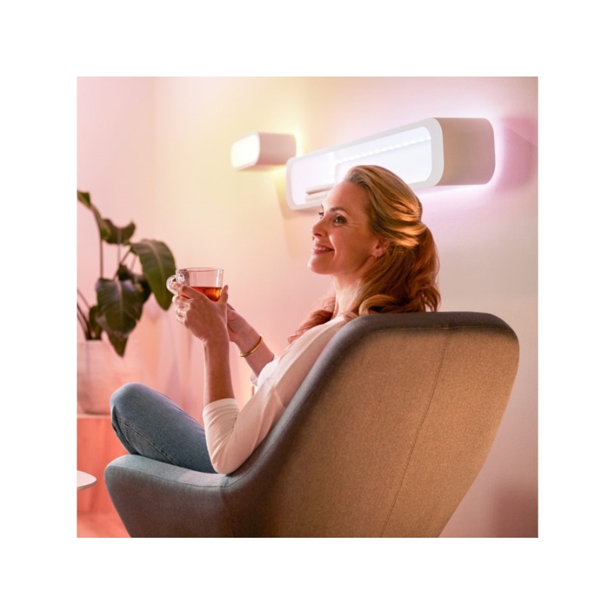 WiZ - Ruban LED RVBW à intensité variable 1m LED/11W/12V 2700-6500K Wi-Fi