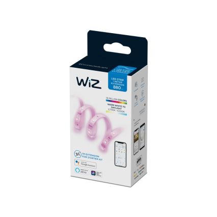 WiZ - Ruban LED RVBW à intensité variable 1m LED/11W/12V 2700-6500K Wi-Fi