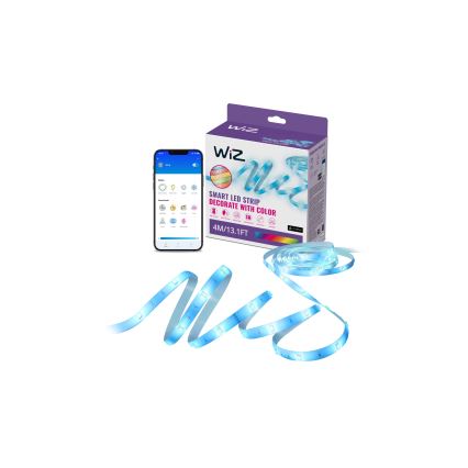 WiZ - Ruban RGBW à intensité variable 4m LED/6,5/230V 2700-6500K Wi-Fi