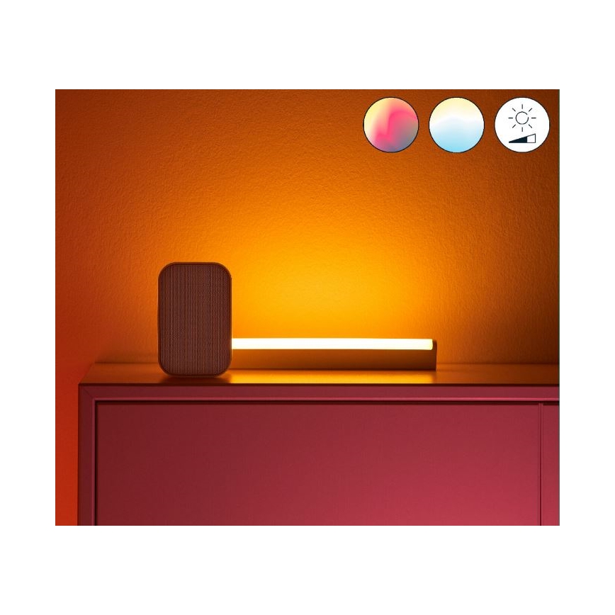WiZ - SET 2x LED RGBW Dimbare lamp BAR LED/5,5W/230V 2200-6500K Wi-Fi