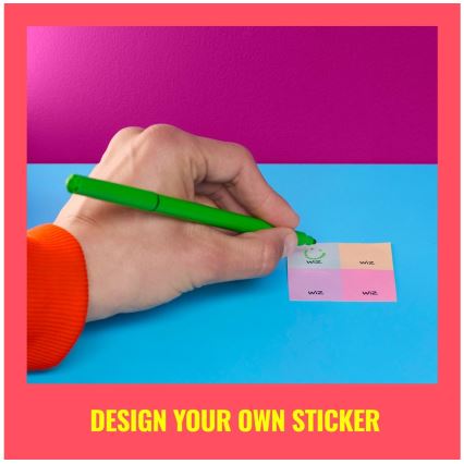 WiZ - Tag NFC autocollant pour contrôler l'éclairage 4 pcs