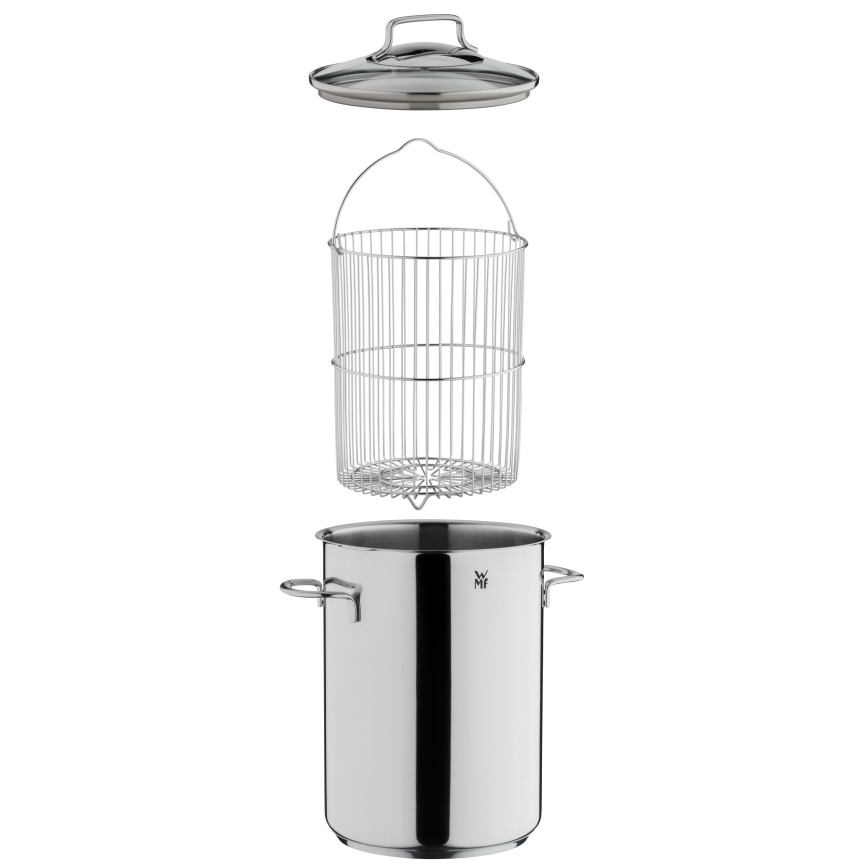 WMF - Aspergepot diameter 16 cm roestvrij