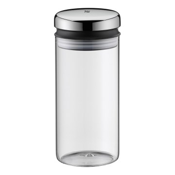 WMF - Bocal alimentaire en verre DEPOT 1l acier inoxydable