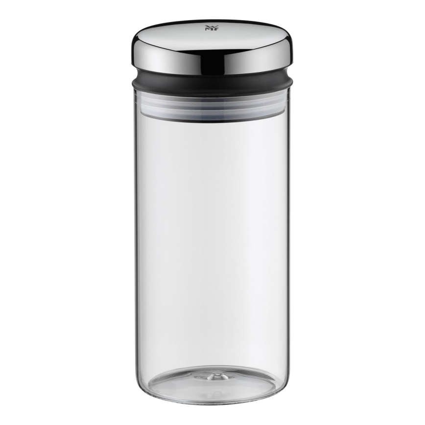 WMF - Bocal alimentaire en verre DEPOT 1l acier inoxydable