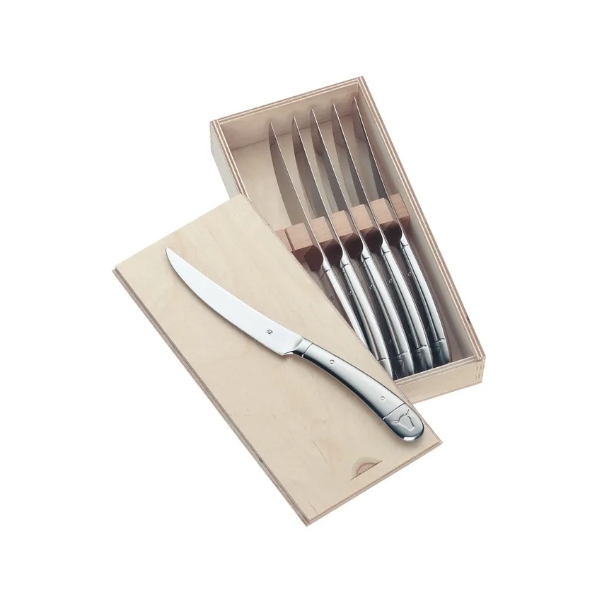 WMF - Coffret cadeau de 6 couteaux à steak