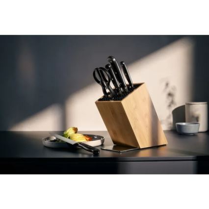 WMF - Ensemble de 6 couteaux de cuisine avec bloc SPITZENKLASSE PLUS