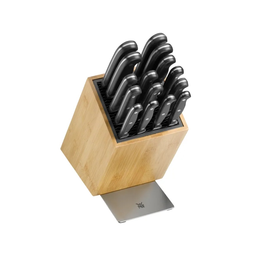 WMF - Ensemble de 6 couteaux de cuisine avec bloc SPITZENKLASSE PLUS