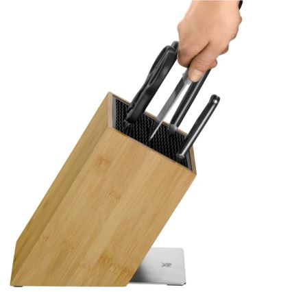 WMF - Ensemble de 6 couteaux de cuisine avec bloc SPITZENKLASSE PLUS