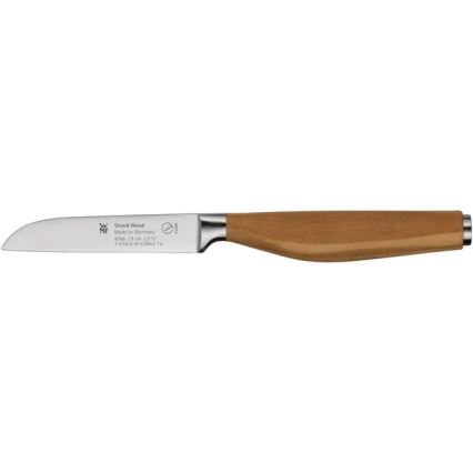 WMF - Ensemble de 6 couteaux de cuisine GRAND WOOD avec bloc à couteaux