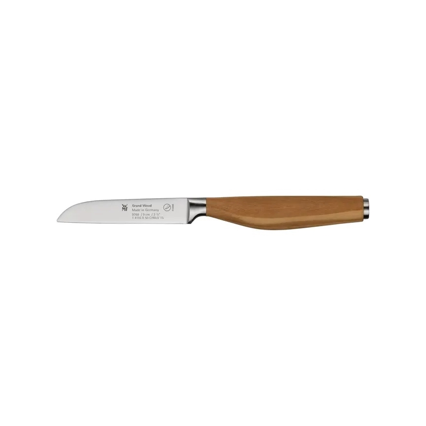 WMF - Ensemble de 6 couteaux de cuisine GRAND WOOD avec bloc à couteaux