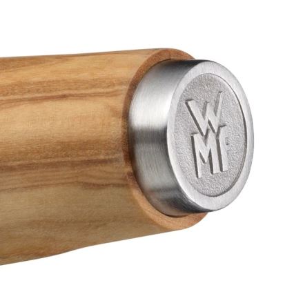WMF - Ensemble de 6 couteaux de cuisine GRAND WOOD avec bloc à couteaux