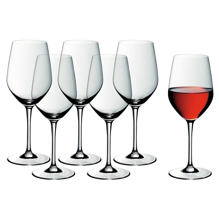 WMF - Ensemble de 6 verres à vin rouge EASY PLUS