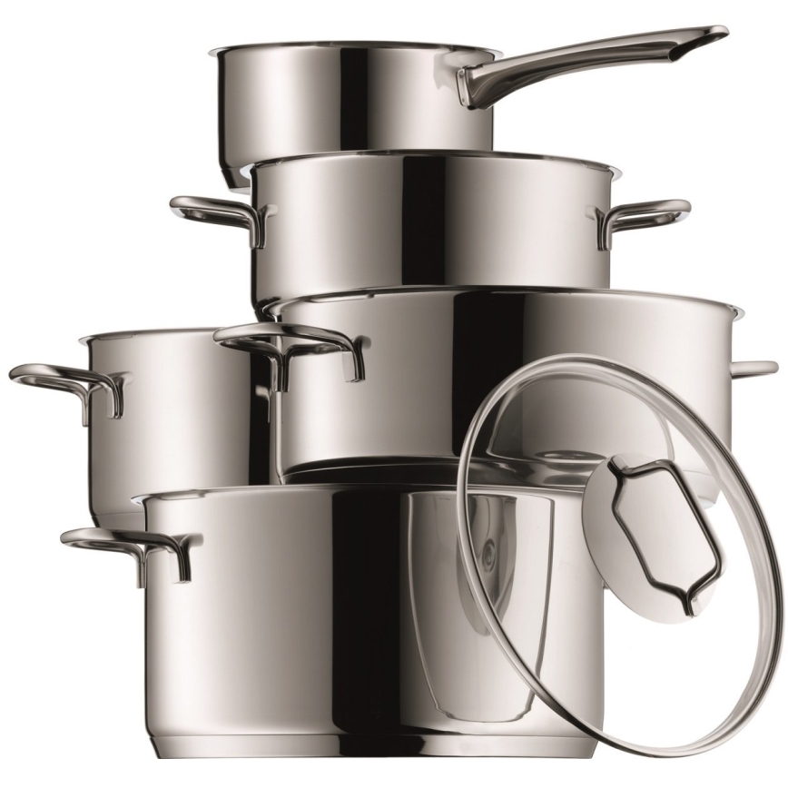 WMF - Ensemble de casseroles 5pcs ASTORIA acier inoxydable