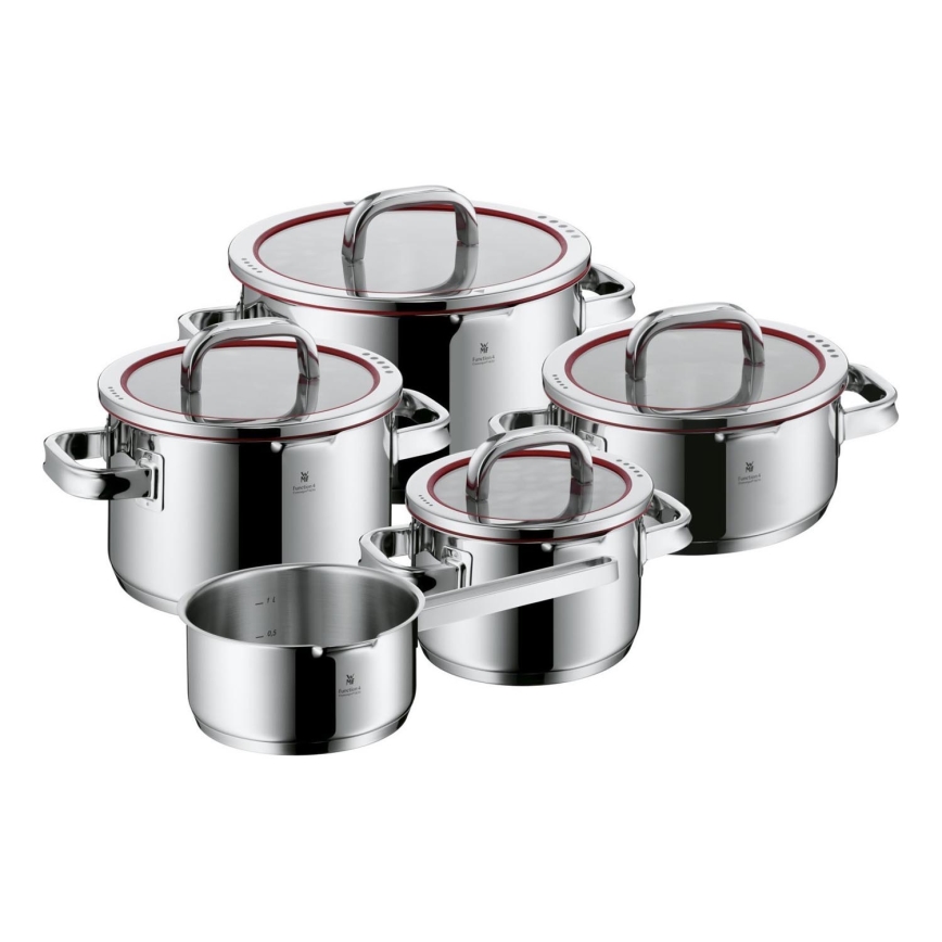 WMF - Ensemble de casseroles 5pcs FUNCTION acier inoxydable
