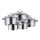 WMF - Ensemble de casseroles 5pcs PROVENCE PLUS acier inoxydable