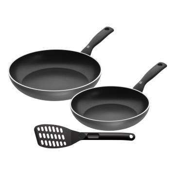 WMF - Ensemble de poêles 2pcs PERMADUR INSPIRE 24/28 cm + retourneur d'aliments