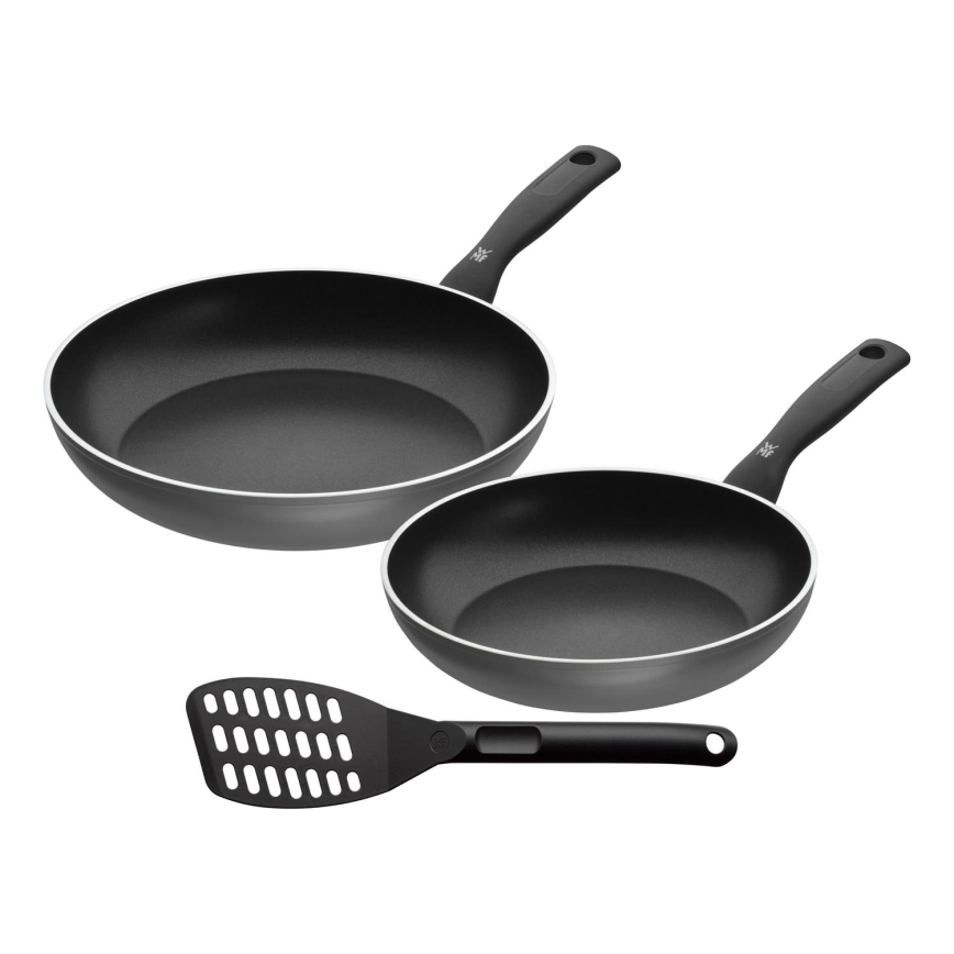 WMF - Ensemble de poêles 2pcs PERMADUR INSPIRE 24/28 cm + retourneur d'aliments