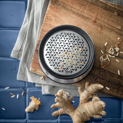 WMF - Gemberrasp Ø 9 cm, RVS/zwart