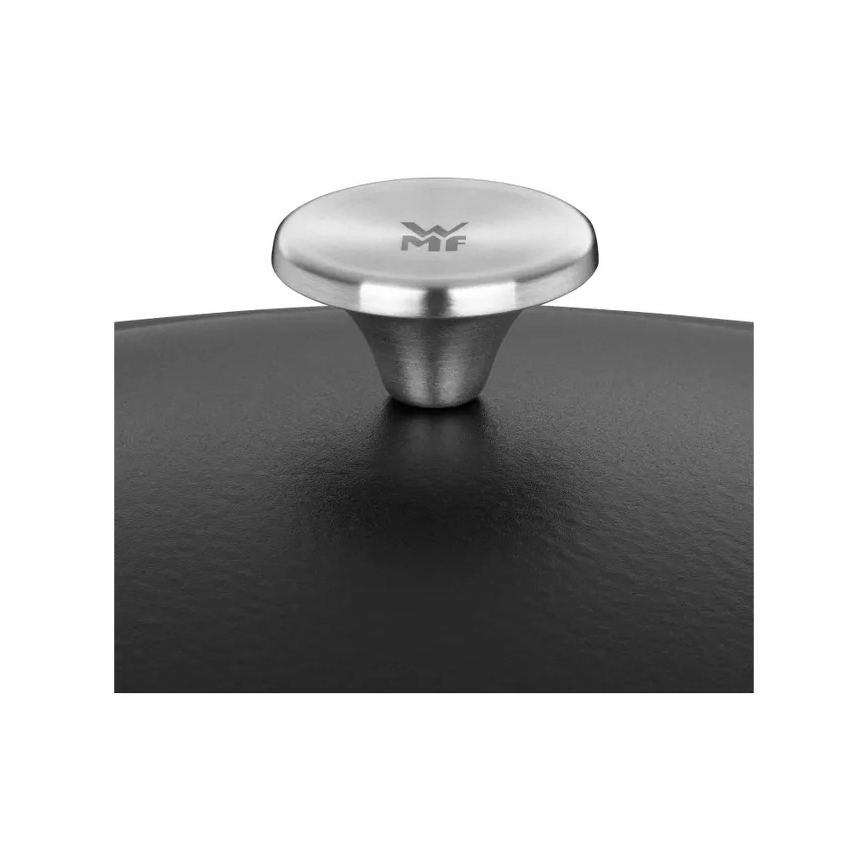 WMF - Gietijzeren braadslee met deksel