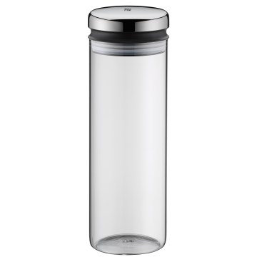 WMF - Glazen voedselpot DEPOT 1,5l roestvrij