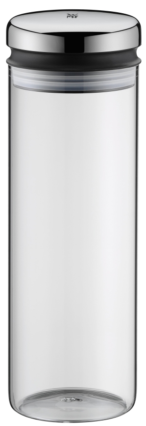 WMF - Glazen voedselpot DEPOT 1,5l roestvrij