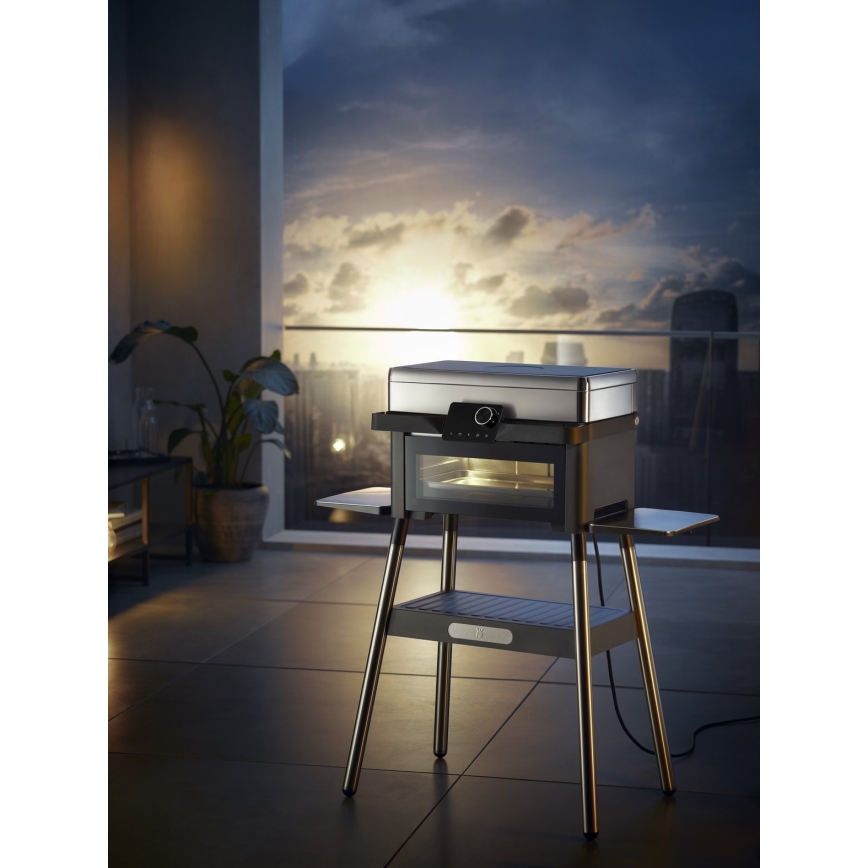 WMF - Gril électrique URBAN MASTER PROFI PLUS 3000W/230V IPX4 acier inoxydable