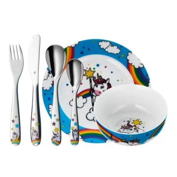 WMF - Kinderservies UNICORN, 6-delig