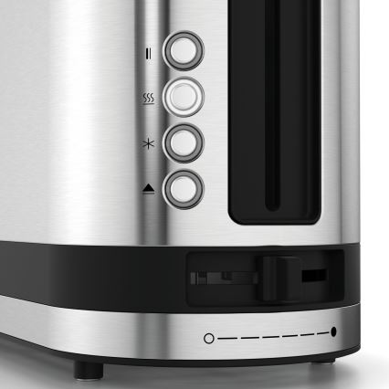 WMF - KITCHENminis XXL broodrooster met één sleuf, 900W/230V, roestvrij staal