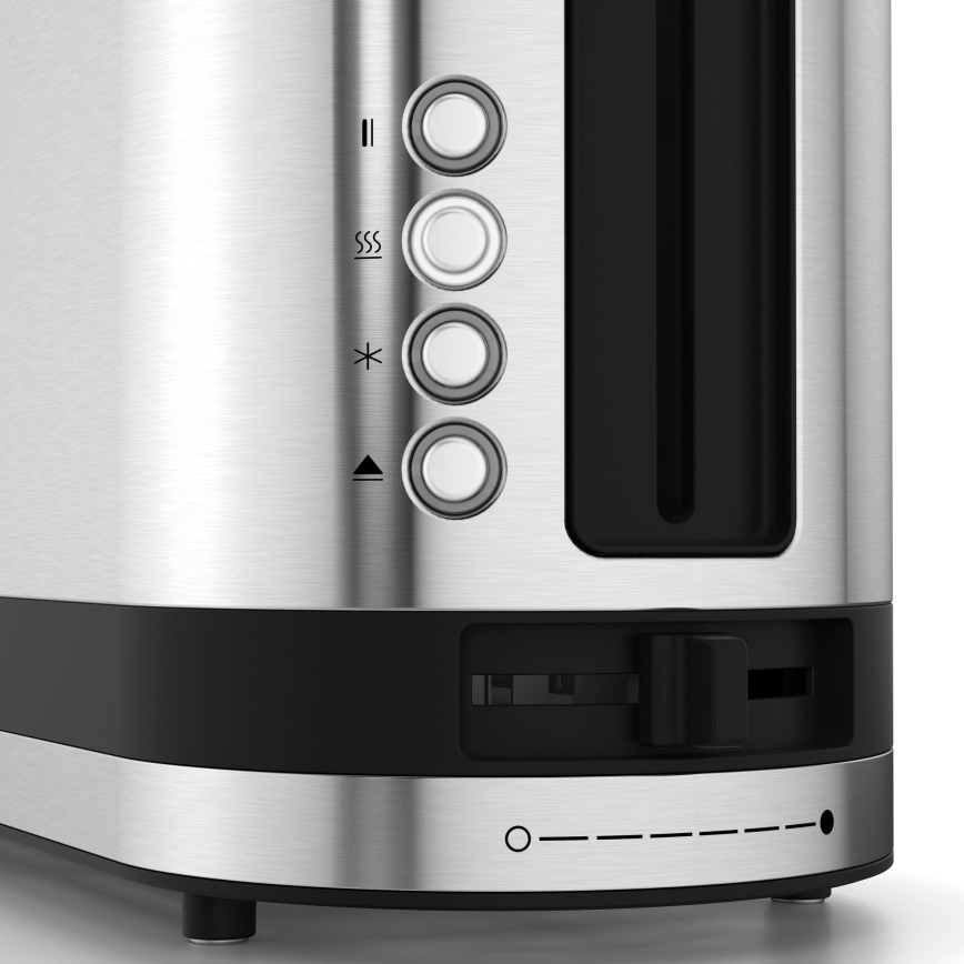 WMF - KITCHENminis XXL broodrooster met één sleuf, 900W/230V, roestvrij staal