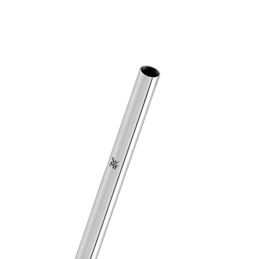 WMF - LOT 6x Pailles en acier inoxydable BARIC + brosse de nettoyage