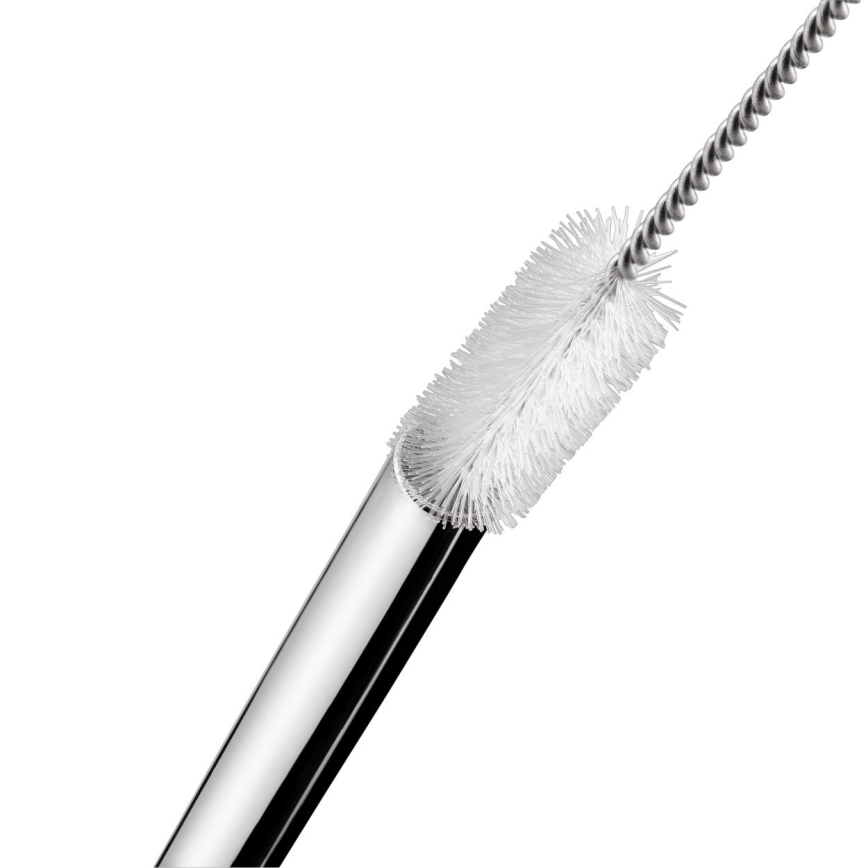WMF - LOT 6x Pailles en acier inoxydable BARIC + brosse de nettoyage